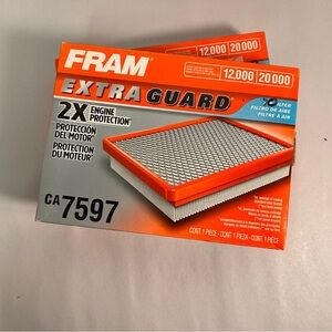 FRAM CA7597 Air FilterBuick Rendezvous Cadillac XLR Chevrolet Oldsmobile (x2)